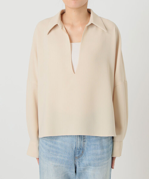 ⭐️週末お値引き⭐️Plageプラージュ　ETTE SKIPPERブラウス plage（プラージュ） ブラウス シャツ 「追加」GEORGETTE SKIPPER