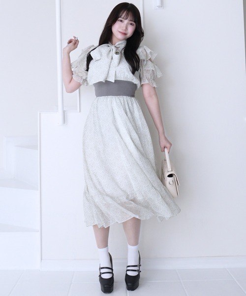 「TITTY&CO.」 半袖ワンピース MEDIUM ピンク レディース_画像8