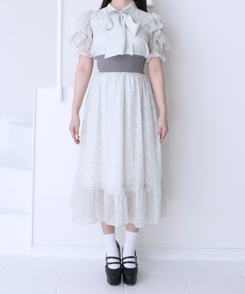 「TITTY&CO.」 半袖ワンピース MEDIUM ピンク レディース_画像9