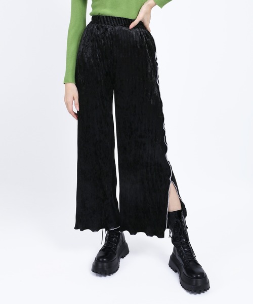 「WC」 イージーパンツ FREE グリーン レディース_画像5