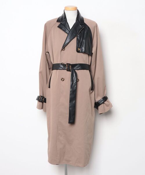 Ellno Loset（エルノロゼット） トレンチコート LARGE ベージュ メンズ