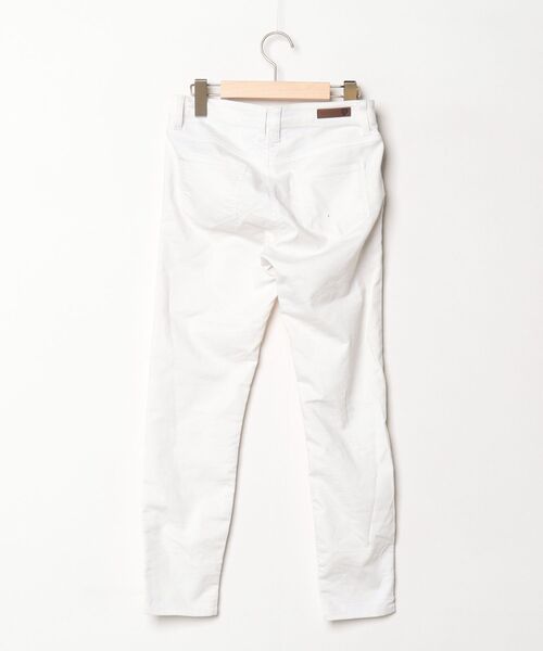 「BLUE LABEL CRESTBRIDGE」 スキニーデニムパンツ 36 ホワイト レディース_画像2