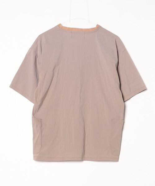「MYSELF ABAHOUSE」 半袖Tシャツ 46 ブラウン メンズ_画像2
