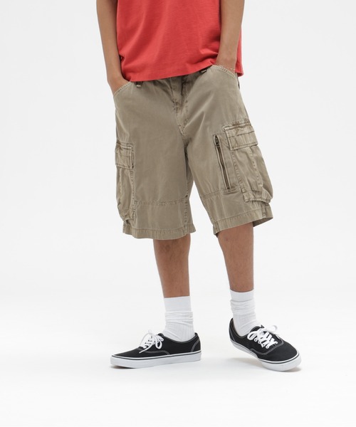 AVIREX（アヴィレックス） カーゴパンツ PIGMENT CARGO SHORTS