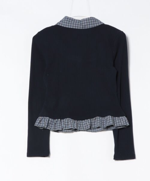「AsRiRe」 長袖シャツ M ブルー レディース_画像2
