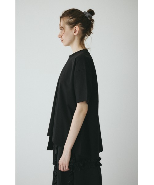 HeRIN.CYE tシャツ Asymmetry hem drape cut tops / アシンメトリー