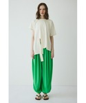 tシャツ Asymmetry hem drap...の詳細画像2