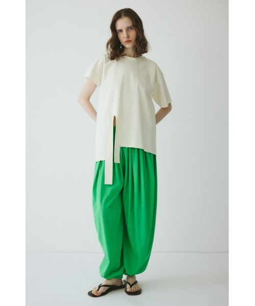 HeRIN.CYE tシャツ Asymmetry hem drape cut tops / アシンメトリー