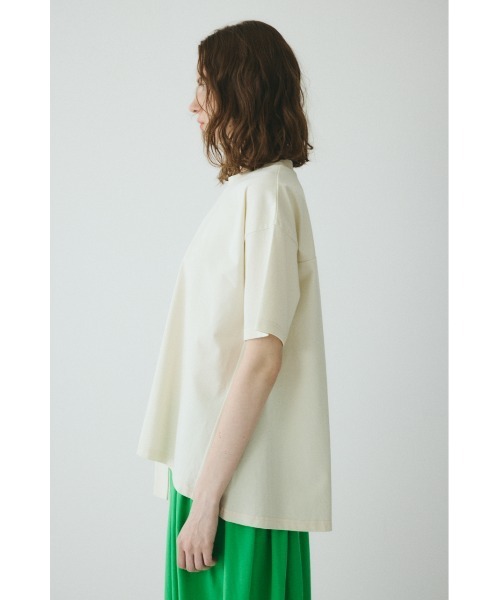 HeRIN.CYE tシャツ Asymmetry hem drape cut tops / アシンメトリー