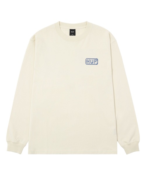 「HUF」 長袖Tシャツ X-LARGE ホワイト メンズ_画像5