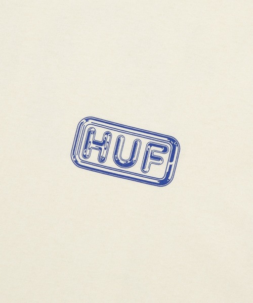 「HUF」 長袖Tシャツ X-LARGE ホワイト メンズ_画像7