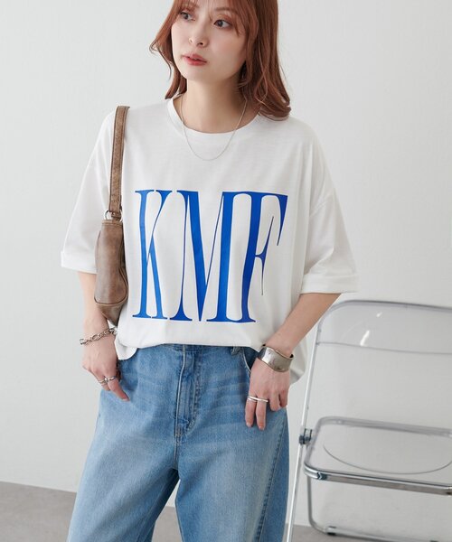 Discoat（ディスコート） tシャツ 半袖 「WEB限定」ショート丈ロゴ半袖