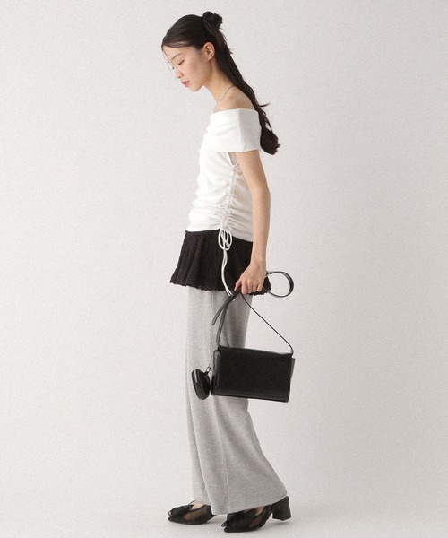 「Heather」 ショルダーバッグ ONE SIZE ブラック レディース_画像7