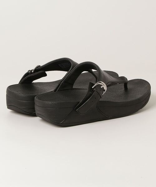 「fitflop」 フラットサンダル 5 ブラック レディース_画像2