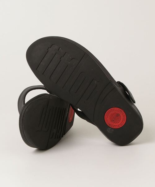 「fitflop」 フラットサンダル 5 ブラック レディース_画像3