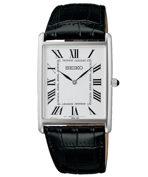 腕時計 SEIKO/セイコー コラボレーション スクエア ブラック メンズ レディースの画像