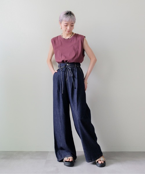DOLLUPOOPS（ドールアップウップス） パンツ Denim Camisole Set up
