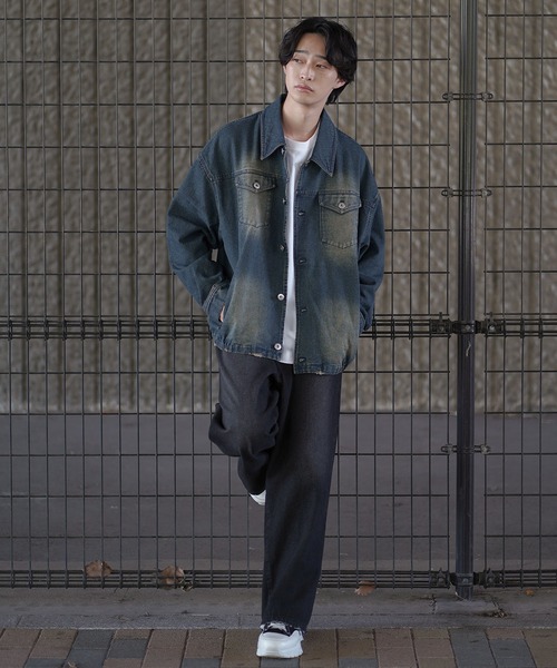 「molk」 デニムジャケット X-SMALL ブラック メンズ_画像7