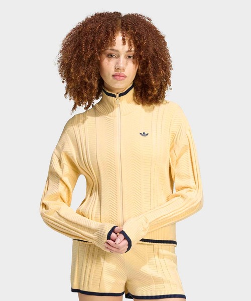 adidas（アディダス） ジャージ ファイヤーバード ケーブルニット