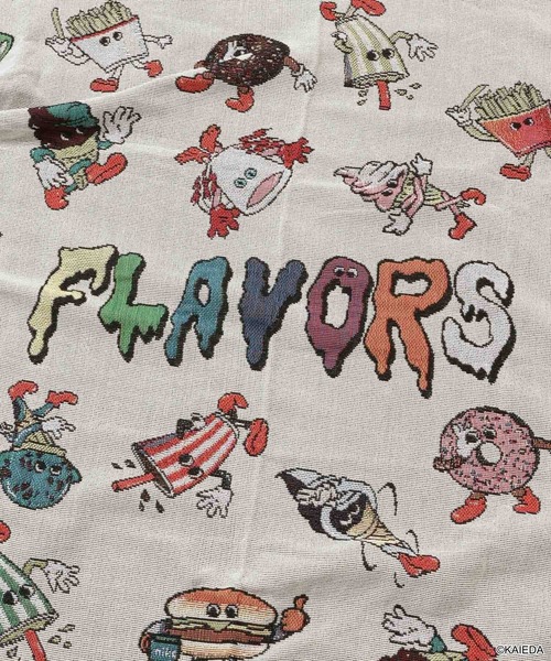 niko and…（ニコアンド） ブランケット 「FLAVORS」コラボマルチクロス