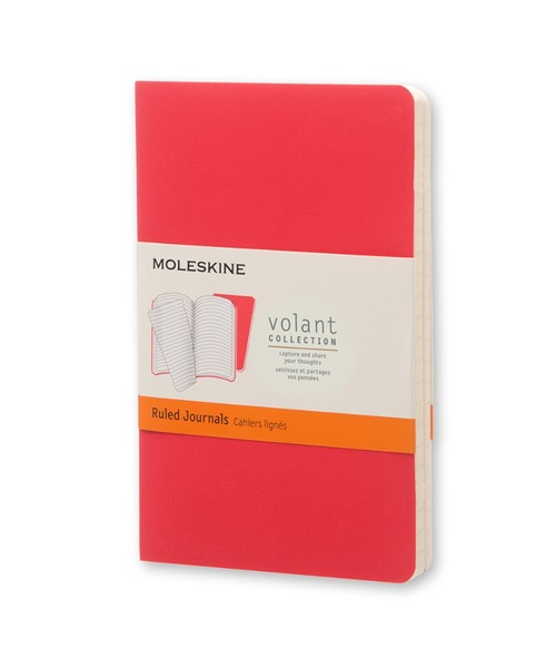 MOLESKINE（モレスキン） 手帳 ノート ヴォラン ジャーナル 2冊セット