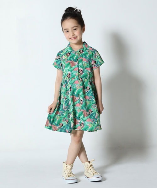 ワンピース 親子お揃い ディズニー リゾート総柄シャツワンピース 3852k Zozotown Paypayモール店 通販 Paypayモール