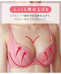 ブラジャー ショーツセット 「ほど良く寄せ上げ...の詳細画像2