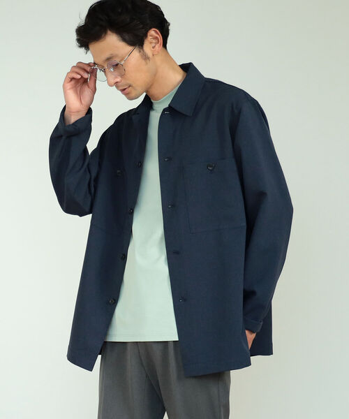 ジャケット テーラードジャケット B:MING by BEAMS / 2ポケット シャツ ブルゾン