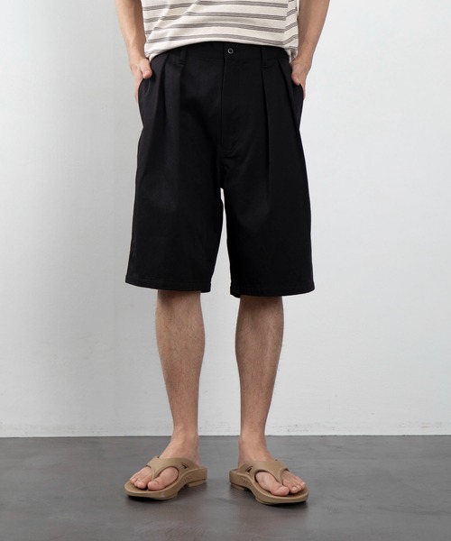 FREAK'S STORE マルチサイズ パンツ ワイドタックグルカショーツ