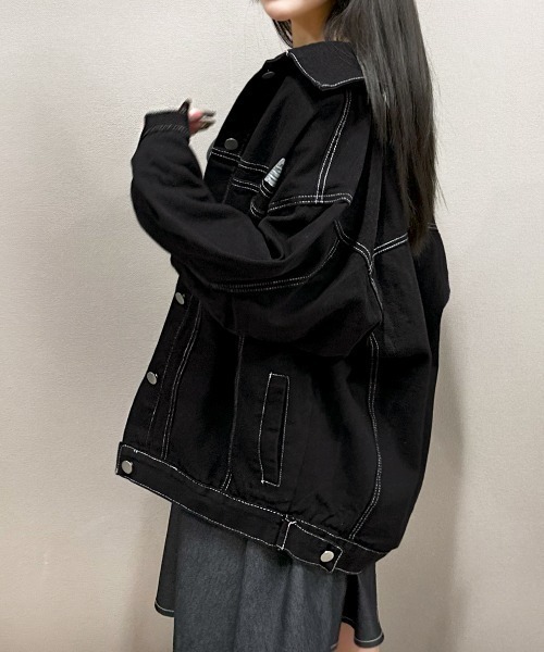 新品タグ付き ヤマダヤ アナナ オーバーサイズGジャン ブルー