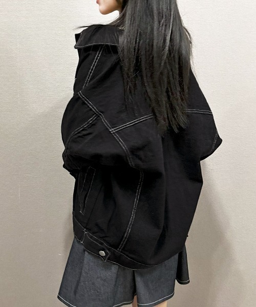 デニムジャケット gジャン オーバーサイズデニムジャケット