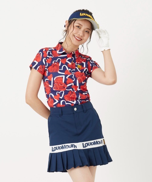 ブラウス シャツ 「Loudmouth:ラウドマウス」レディース半袖