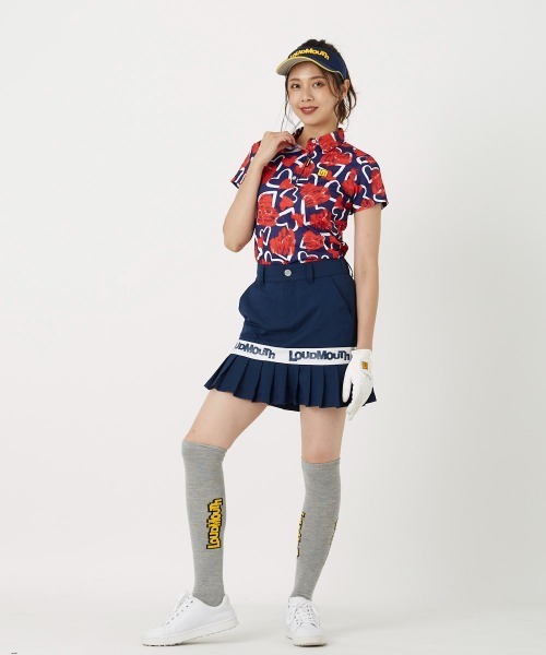 【試着のみ】Loudmouth ラウドマウス　レディースウェア M上下セット 試着のみ】Loudmouth ラウドマウス レディースウェア M上下