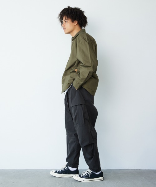 最旬ダウン カーゴパンツ rehacer : ビッグ / Pants Cargo Drape Big パンツ