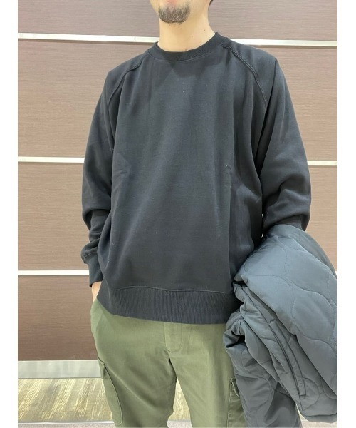 BACK NUMBER トレーナー スウェット 「BACK NUMBER」裏シャギークルー