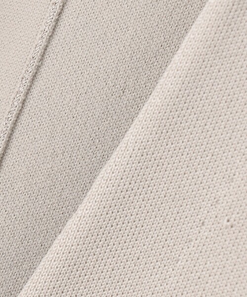 ジャケット ノーカラージャケット 【洗える】 シンセティックヤーンスムース ロングニットジャケット 洗える シンセティックヤーンスムース