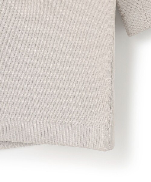 ジャケット ノーカラージャケット 【洗える】 シンセティックヤーンスムース ロングニットジャケット 洗える シンセティックヤーンスムース