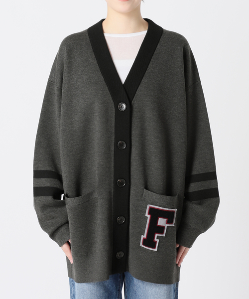 FRAMeWORK（フレームワーク） カーディガン レタードカーディガン