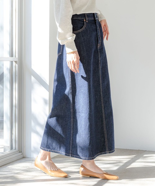 GLOBAL WORK（グローバルワーク） スカート デニム GOODデニムスカート