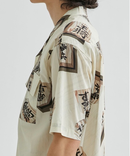 Yoshio出品 yoshiokubo GROUNDFLOOR シャツ 「yoshiokubo/ヨシオクボ」SHOGI