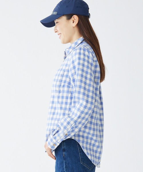 L.L.Bean ブラウス シャツ フェザー・ソフト・ツイル・シャツ
