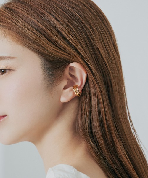 【新品未使用】Jewel closet by L&Co. イヤーカフ Jewel closet by L&Co. イヤーカフ シンプル 10金 K10 イエロー