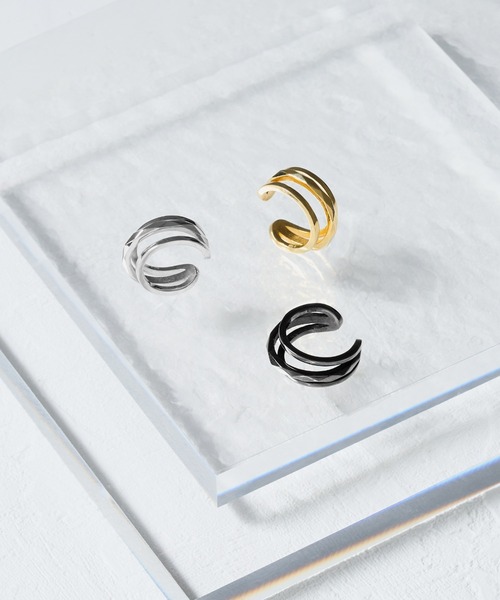 【新品未使用】Jewel closet by L&Co. イヤーカフ Jewel closet by L&Co. イヤーカフ シンプル 10金 K10 イエロー
