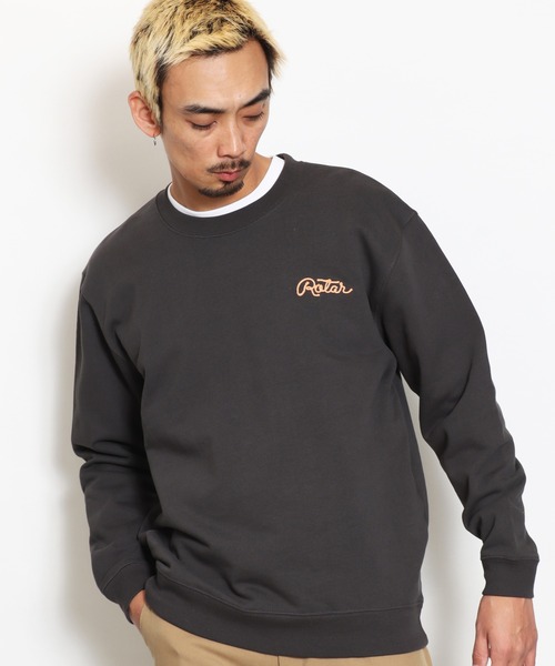 ROTAR トレーナー スウェット Chain Rope logo SWEAT メンズ