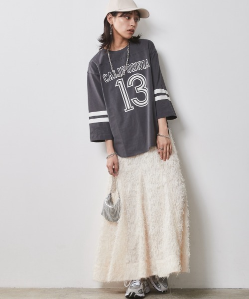 Y’s◆80s/バックロゴ/長袖Tシャツ/七分丈/コットン/ホワイト Y'S LOGO ROUND NECK LONG SLEEVE T(S Off White): Vintage 1.2