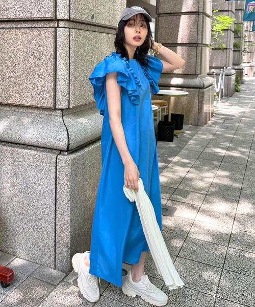 RUIRUE BOUTIQUE（ルイルエブティック） ワンピース 洗えるショルダー