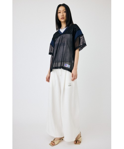 MOUSSY（マウジー） tシャツ 半袖 RUSSELL MESH シャツ レディース 