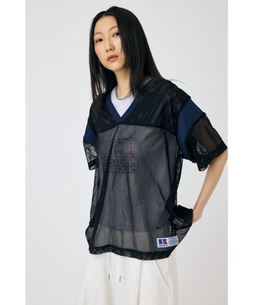 tシャツ RUSSELL MESH シャツ レディース MOUSSY tシャツ RUSSELL MESH シャツ レディース : ZOZOTOWN