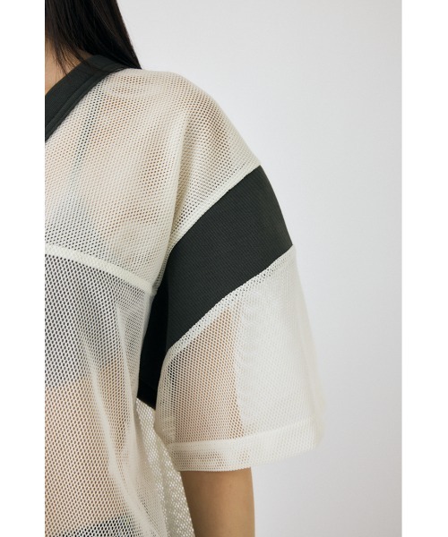 MOUSSY tシャツ RUSSELL MESH シャツ レディース : ZOZOTOWN