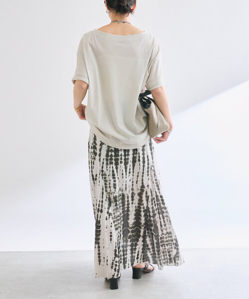 RIVE DROITE tシャツ 「MONN.:.(モン)」オープンネックTee